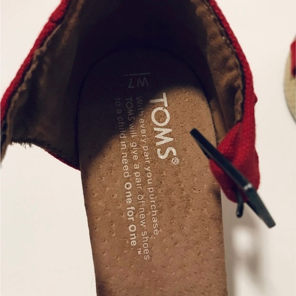 TOMS wedge sandals - Picture 5 of 7